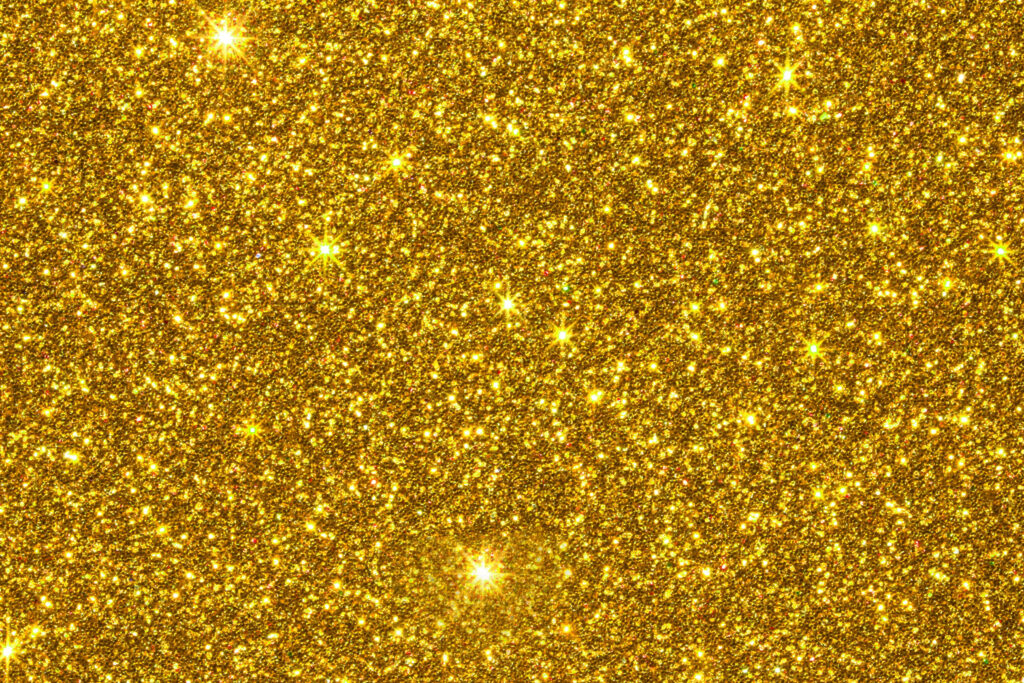 Golden Glow: A Glittering Wallpaper Background