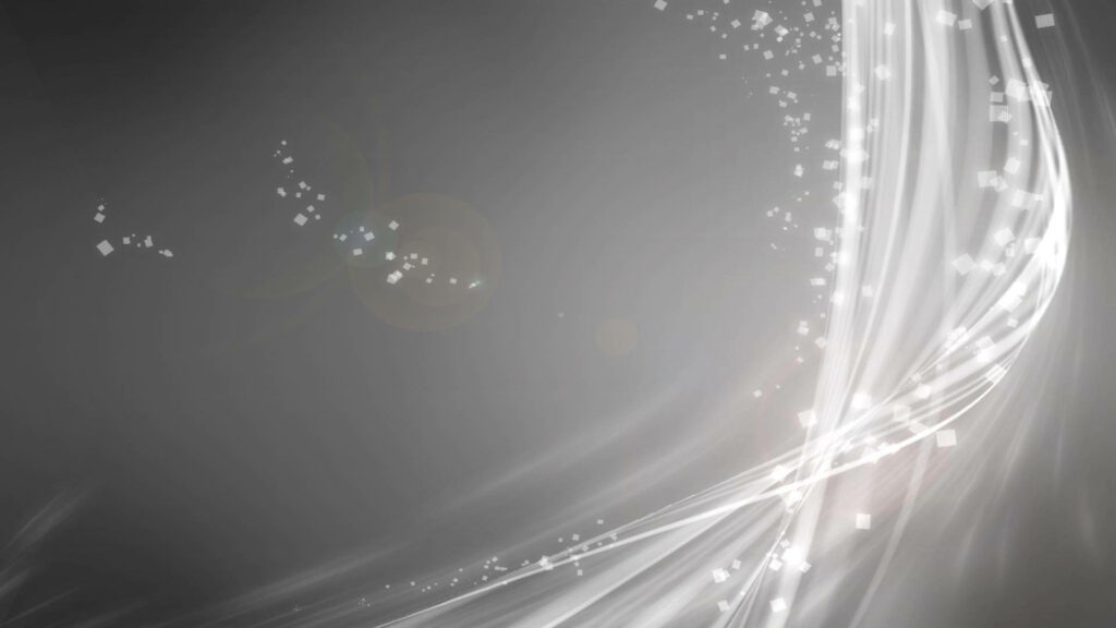 Sparkling Dreamscape: Abstract Silver Glitter Lights Wallpaper