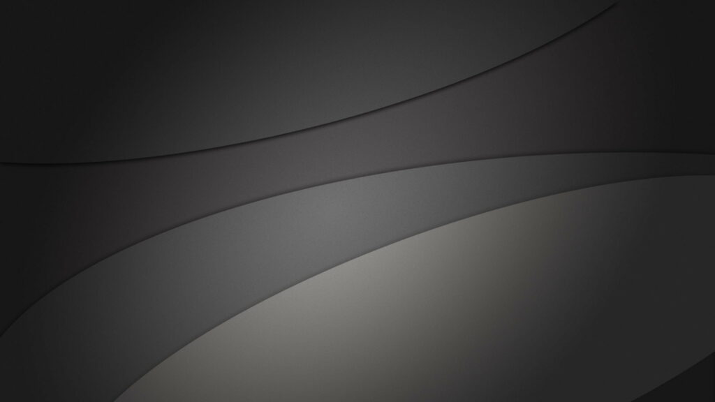Modern abstract wallpaper with flowing grey curves and soft gradient lighting for interiors