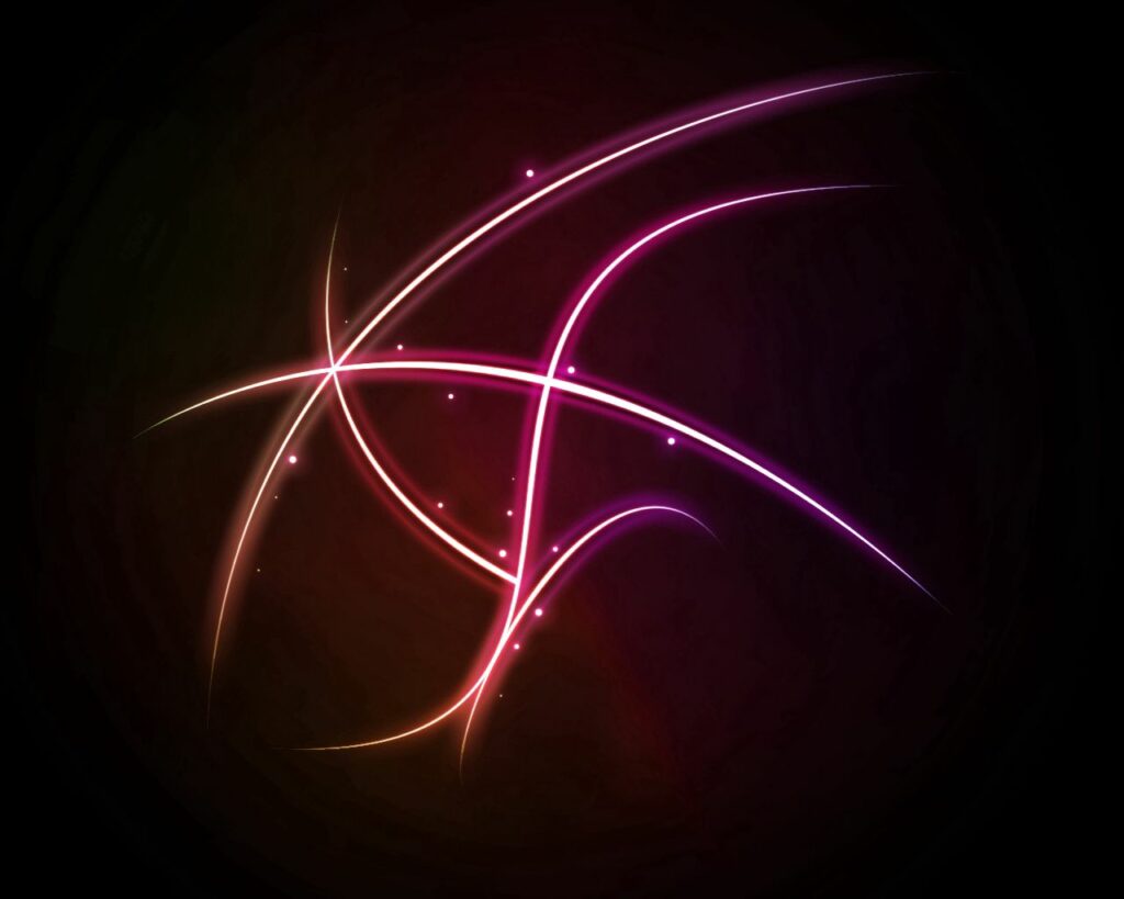 Modern Pink & Purple Lines Wallpaper with Shiny Accents