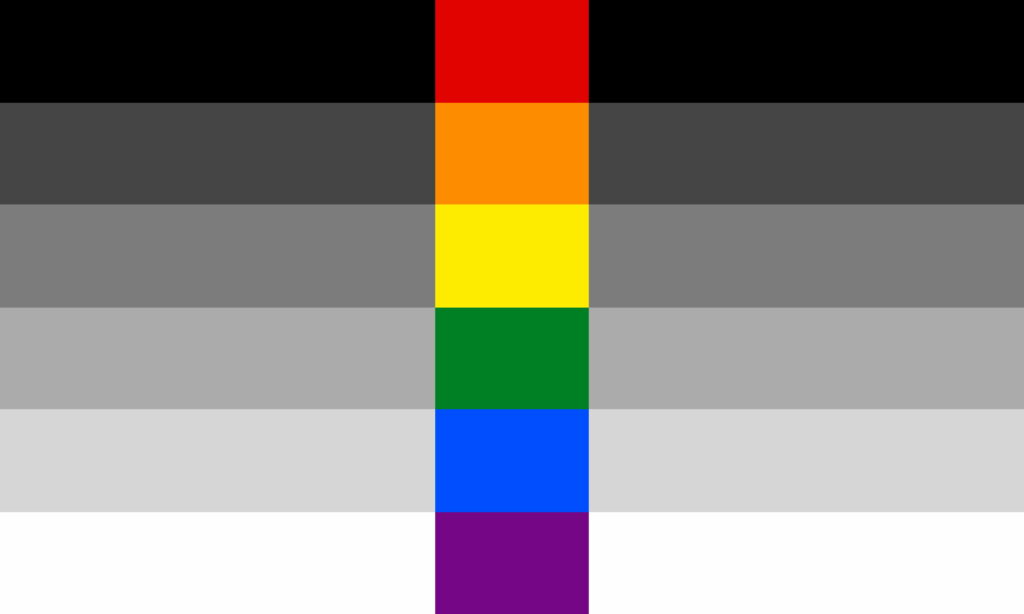Proudly Display Your Support: Straight Ally Flag as Wallpaper Background Photo