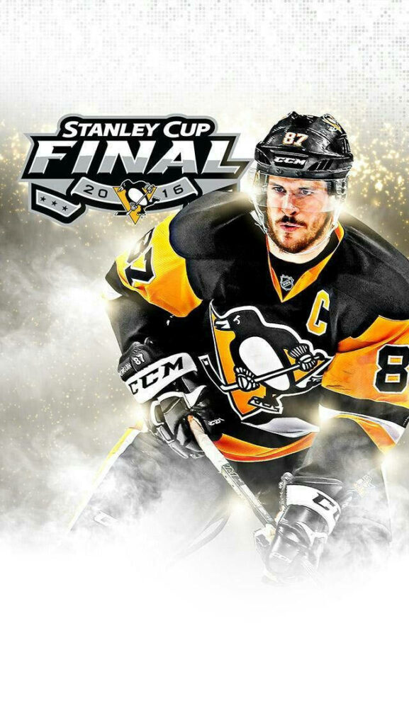 Sidney Crosby in Pittsburgh Penguins jersey 2016 Stanley Cup Final dynamic wallpaper background