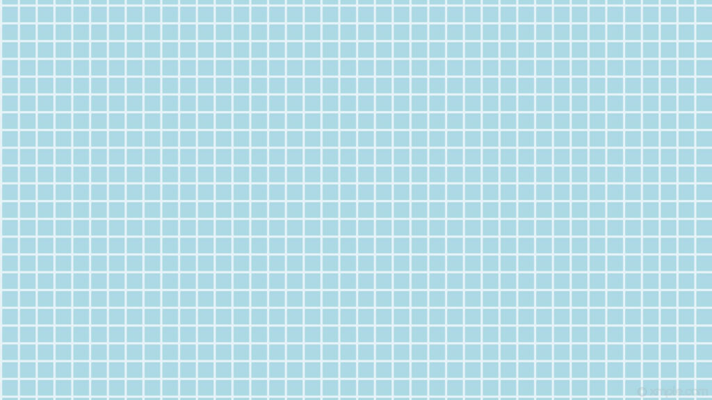 Minimalistic Bliss: Serene Light Blue PC Wallpaper with Clean White Grid
