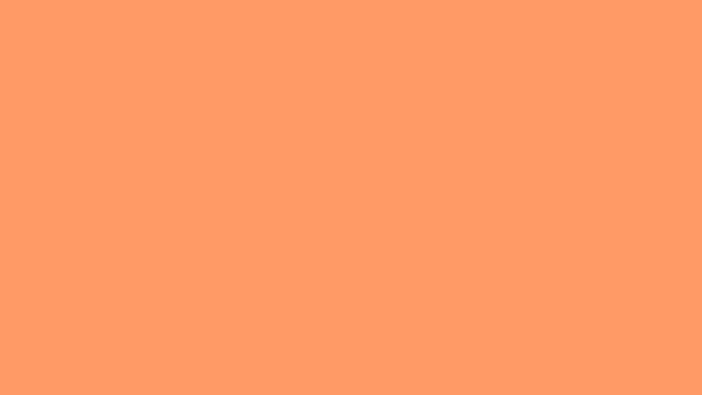 Vibrant Cantaloupe: A Minimalist Orange Wallpaper