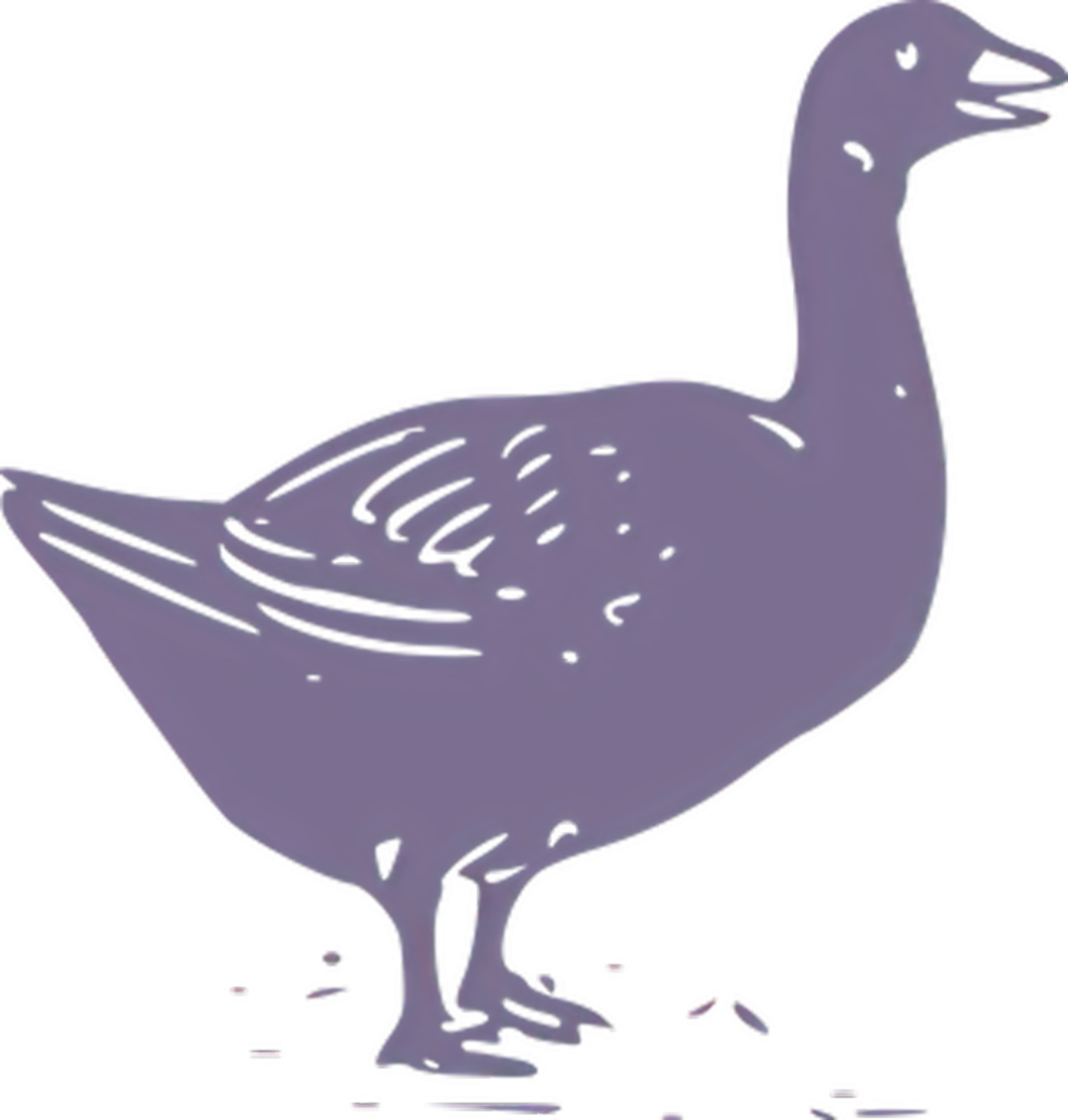Minimalist Goose Silhouette Wallpaper for Versatile Backgrounds