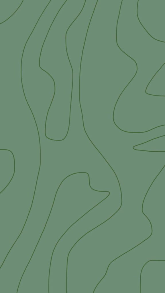 Aesthetic Harmony: Serene Sage Green Abstract iPhone Wallpaper