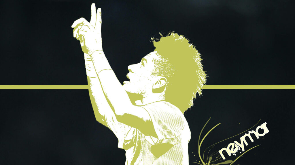 Inspiring Neymar Jr Fan Art: Paying Homage to the Iconic Star Wallpaper