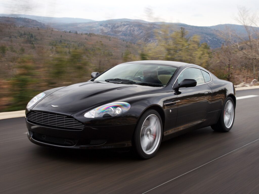 Sleek 2006 Aston Martin DB9: Nature & Speed Wallpaper