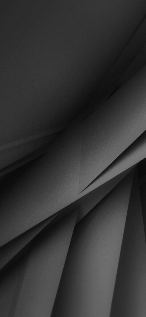 Modern 3D Dark Grey Geometric iPhone Wallpaper Background