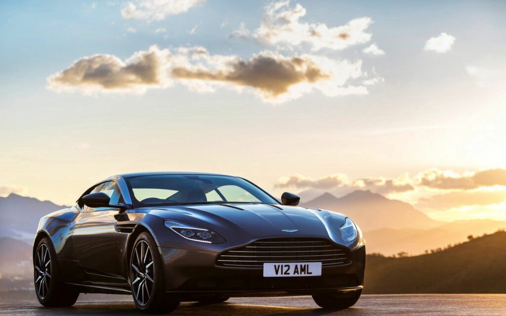 Sleek Aston Martin DB11 at Sunset - Stunning 1680x1050 Wallpaper