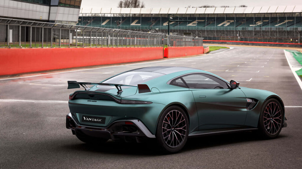 Sleek Aston Martin Vantage: High-Performance Luxury Wallpaper