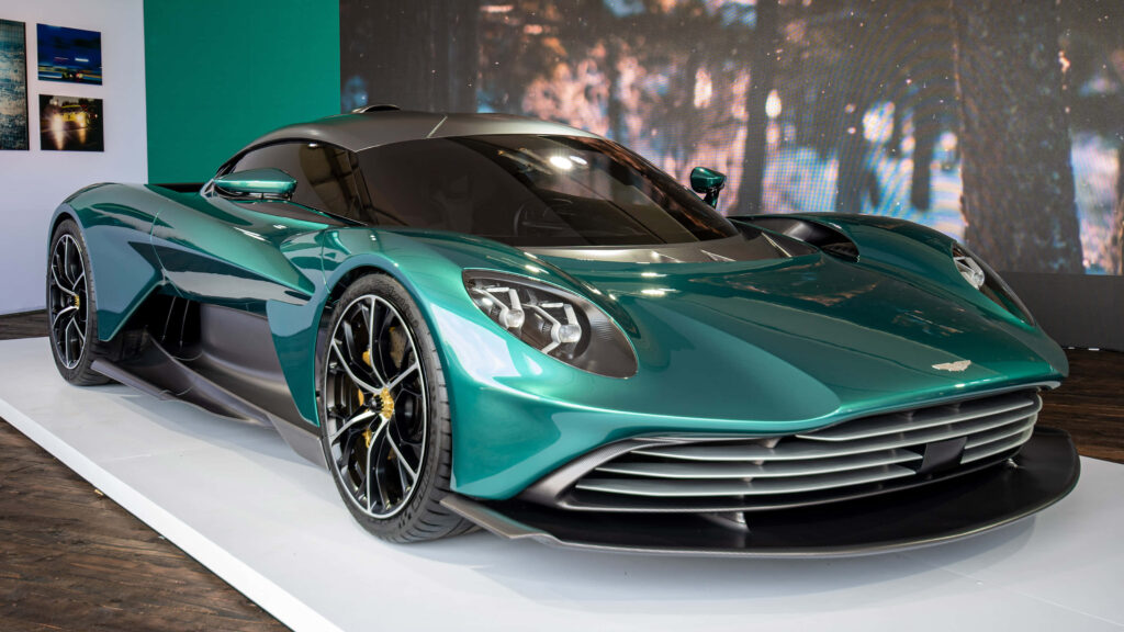 Futuristic Aston Martin Wallpaper: Luxury & Performance Redefined