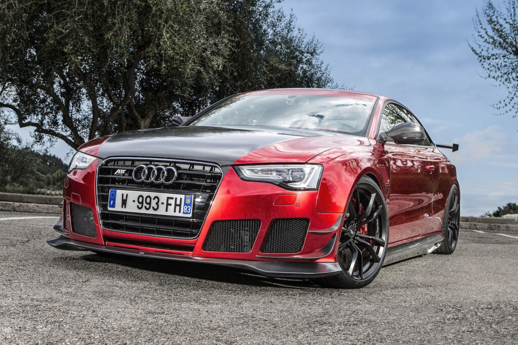 Audi RS5-R Wallpaper: Stunning Tuning & Scenic Backdrop