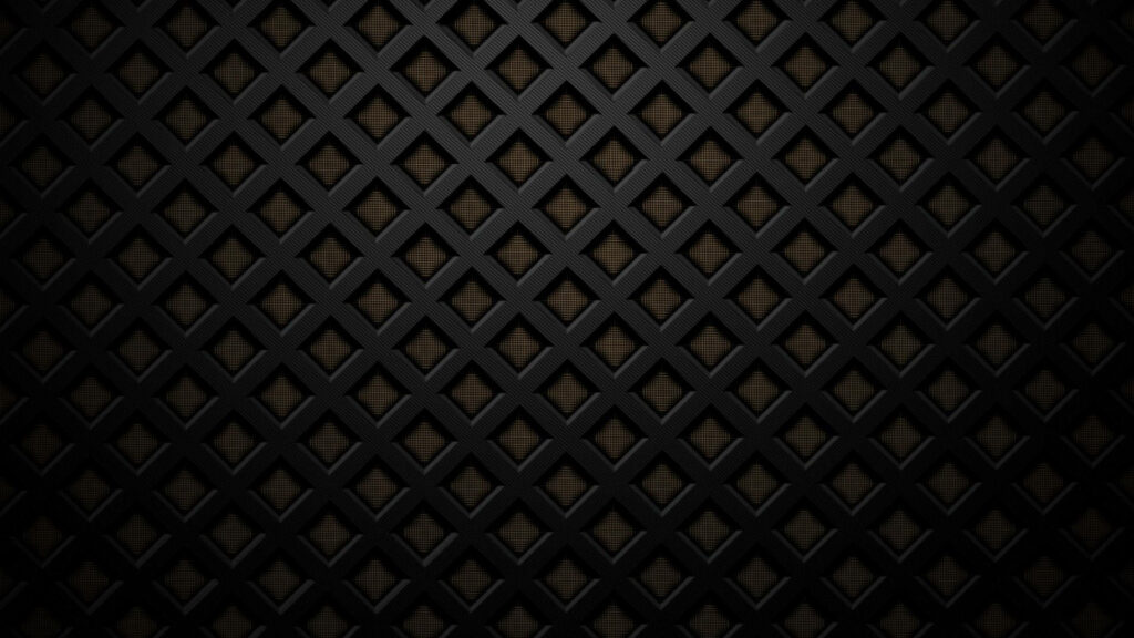 Modern Black Textured Diamond Pattern Wallpaper Background