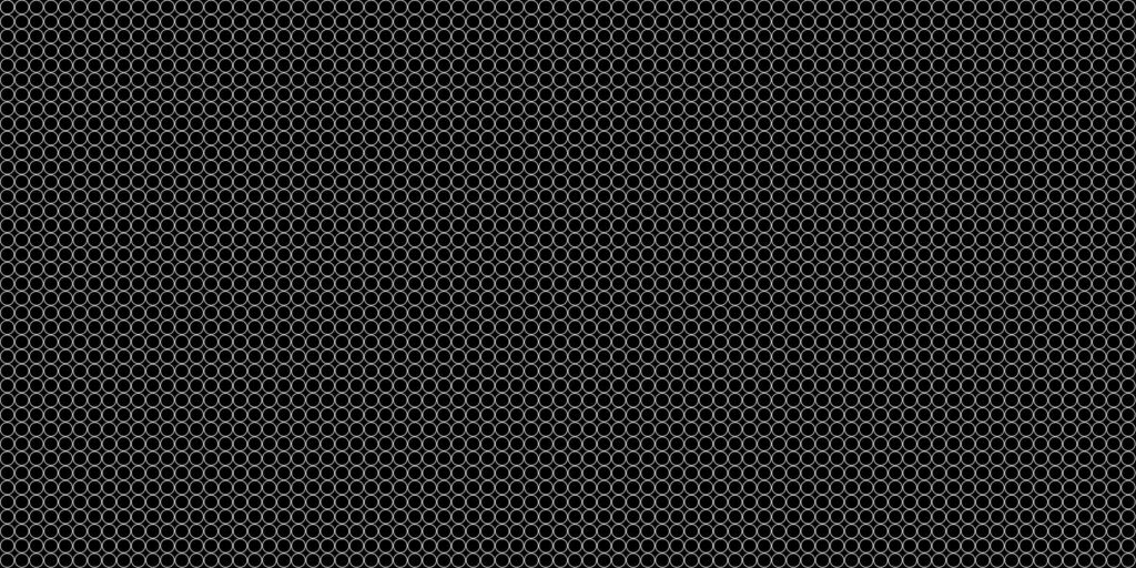 Modern Black Hexagonal Dot Pattern Wallpaper Background