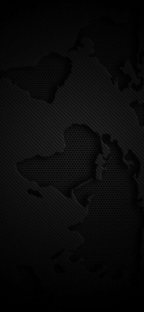 Modern Textured Black Wallpaper with Minimalist Perforated Design