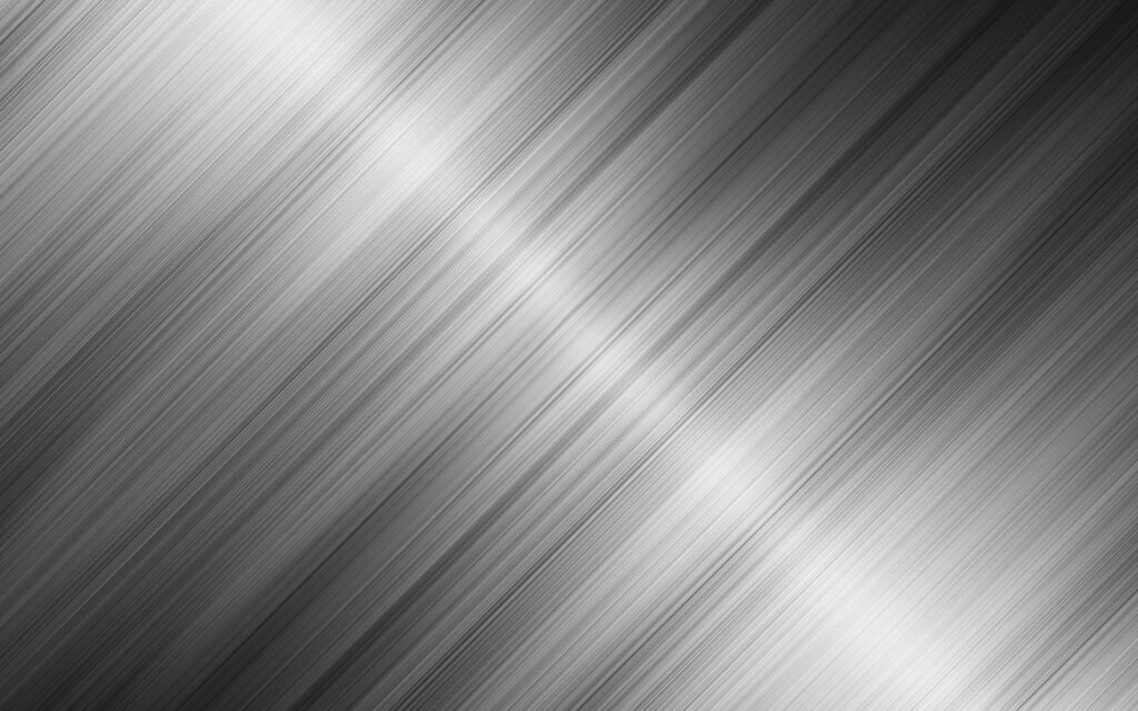 Modern Black & Silver Metal Wallpaper with Diagonal Brushed Patterns