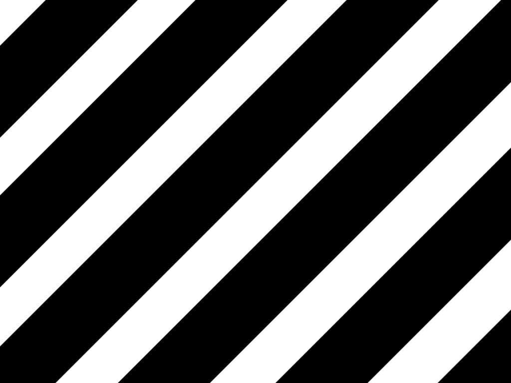 Modern Black and White Diagonal Stripes Wallpaper Background