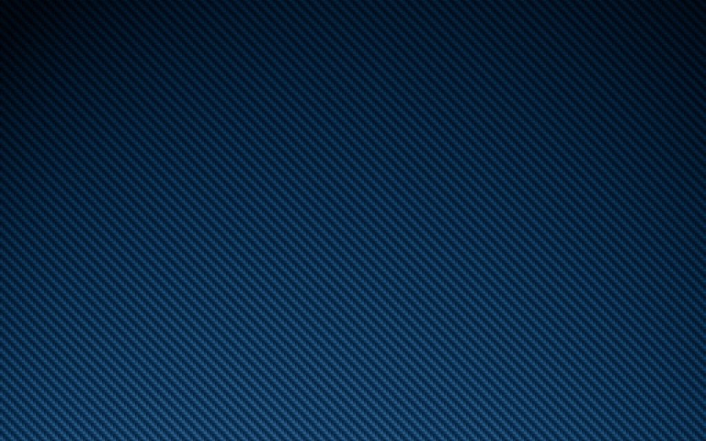 Blue carbon fiber wallpaper with diagonal weave pattern for modern tech desktop background