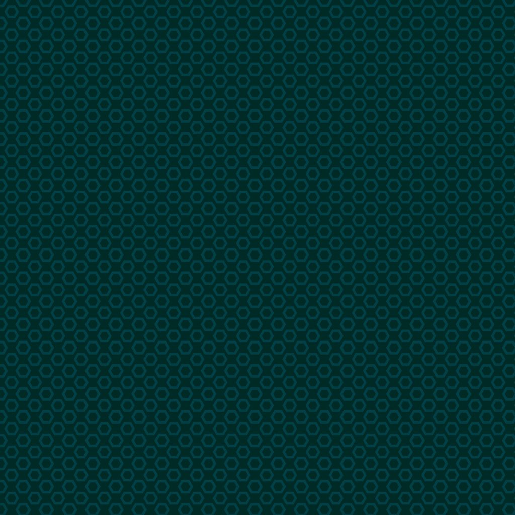Sleek blue emerald hexagon honeycomb pattern wallpaper with modern minimalist teal geometric design