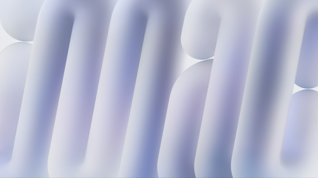 Modern Blue & Lavender Abstract Wallpaper for iMac 2024
