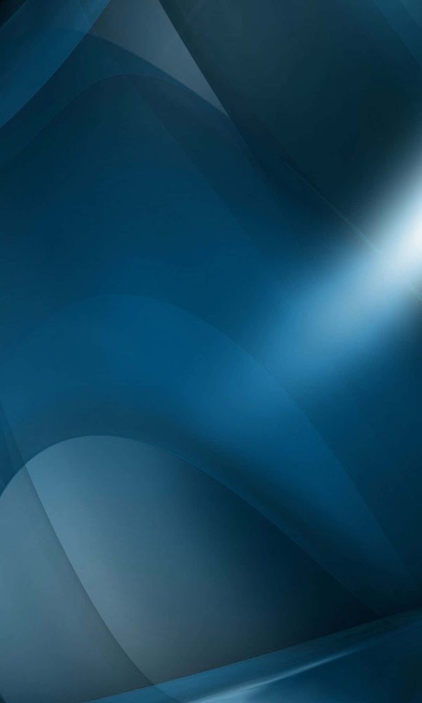 Blue iPhone wallpaper with elegant abstract flowing curves and soft layered depth for modern style