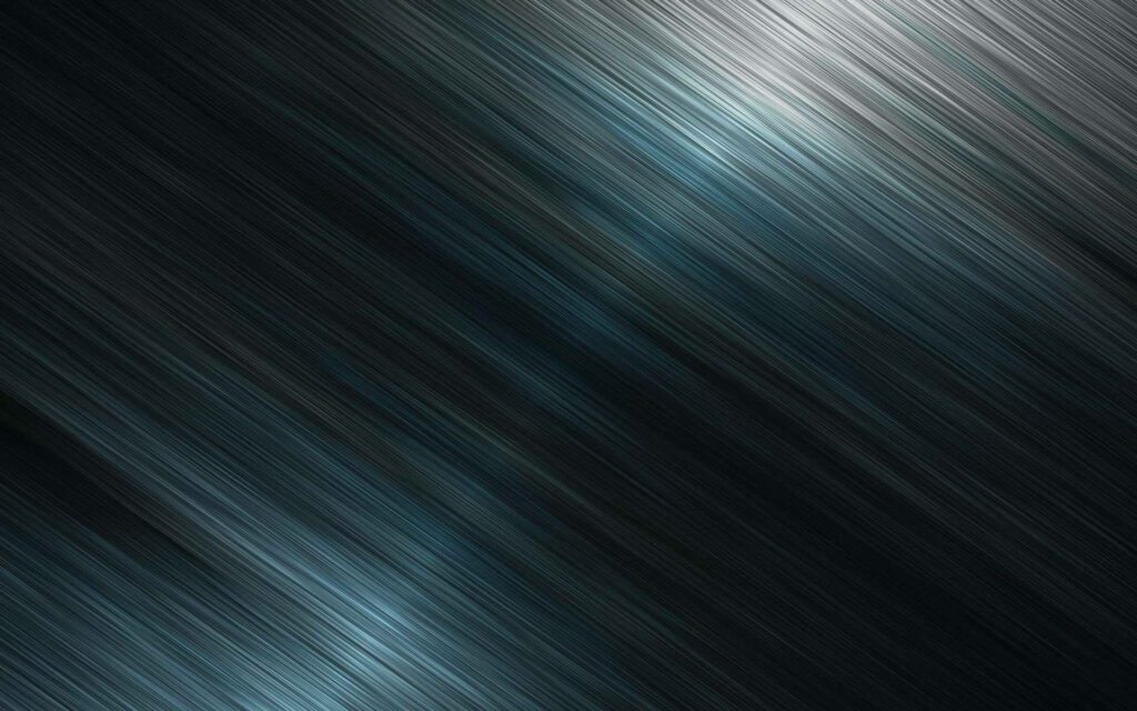Sleek Brushed Metal Wallpaper with Dark Gradient & Subtle Highlights