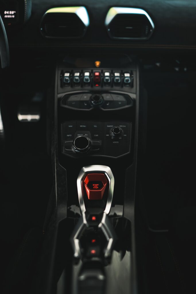 Luxury Car Interior Wallpaper: Sleek Modern Dashboard Design