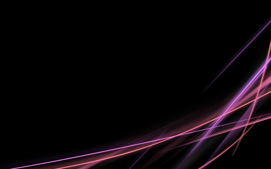 Lilac Diagonal Lines Wallpaper: Glowing Rays on Dark Minimalist Background