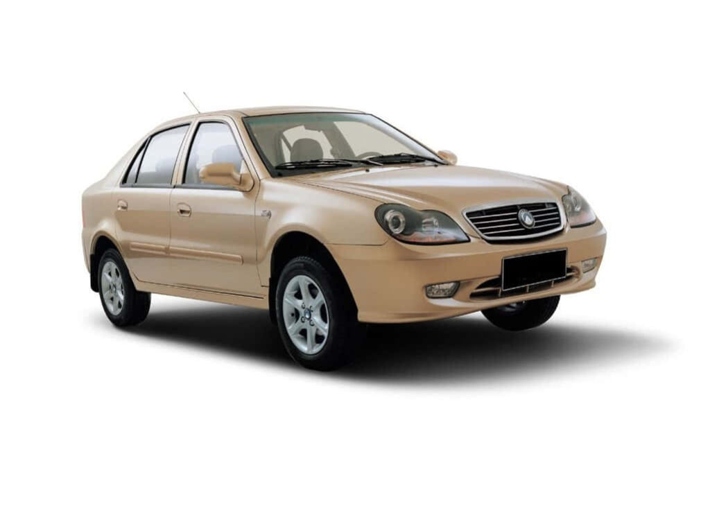 Sleek Geely Automobile Wallpaper: Clean Beige Design & Minimalist Background