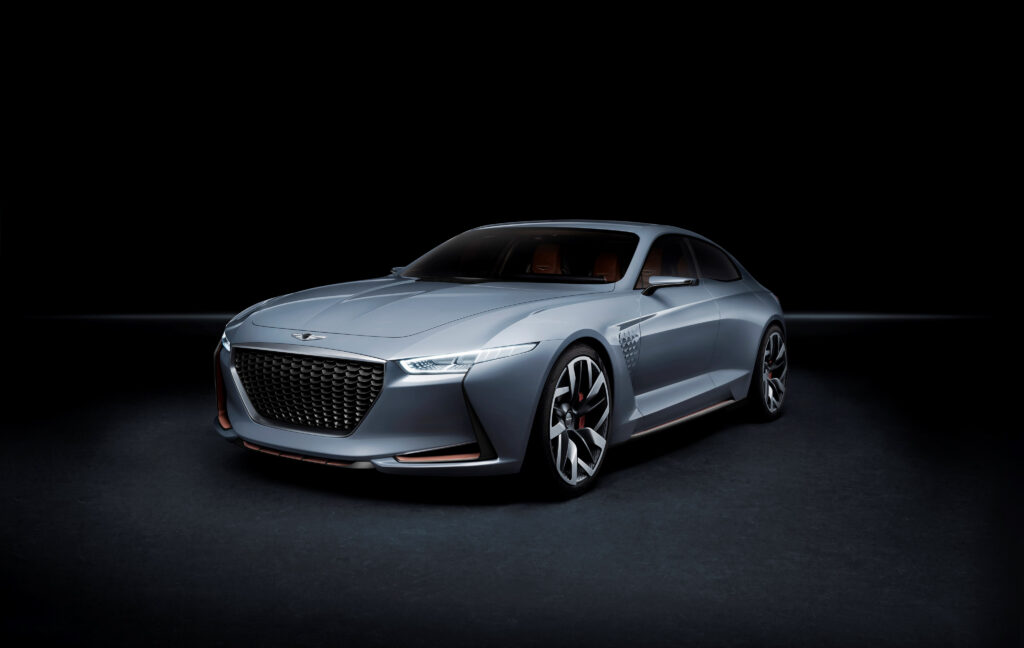 Hyundai Genesis Concept Car: Sleek Design & Futuristic Aesthetic Wallpaper
