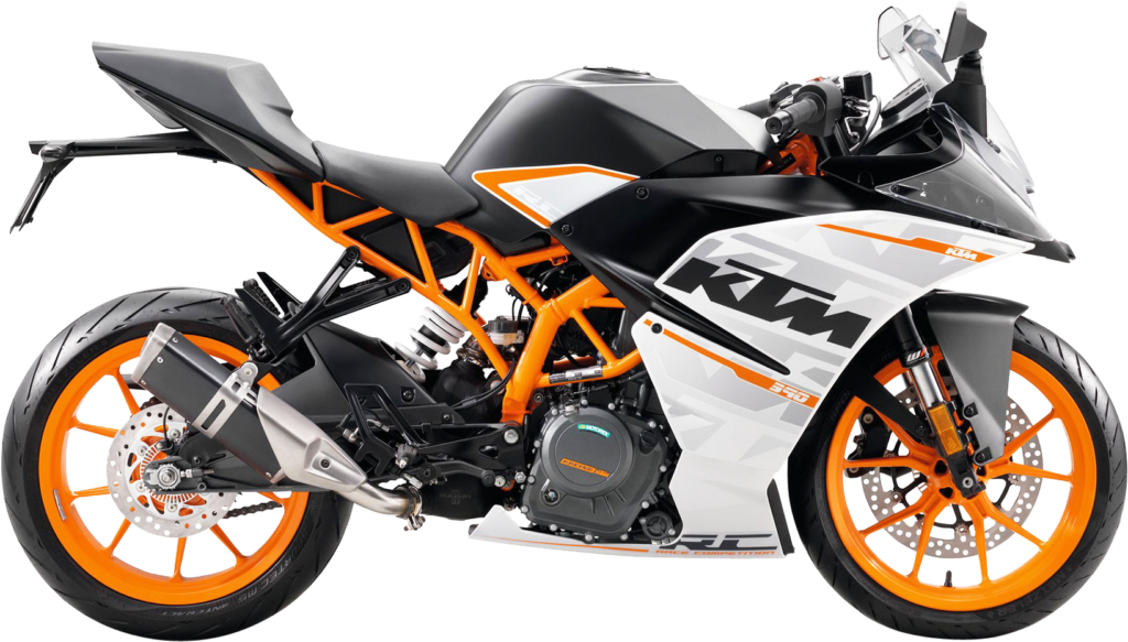 Dynamic KTM RC390 Wallpaper: Bold Design for Performance Lovers