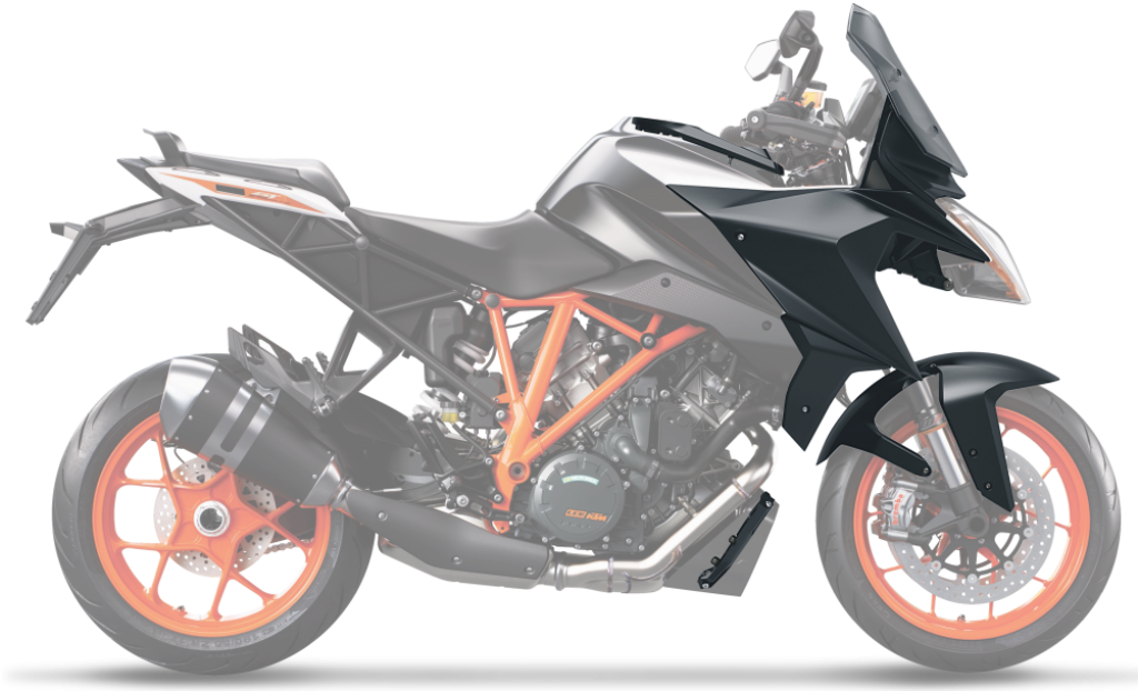 Sleek KTM Sport Motorcycle Wallpaper: Sharp Design & Vibrant Style