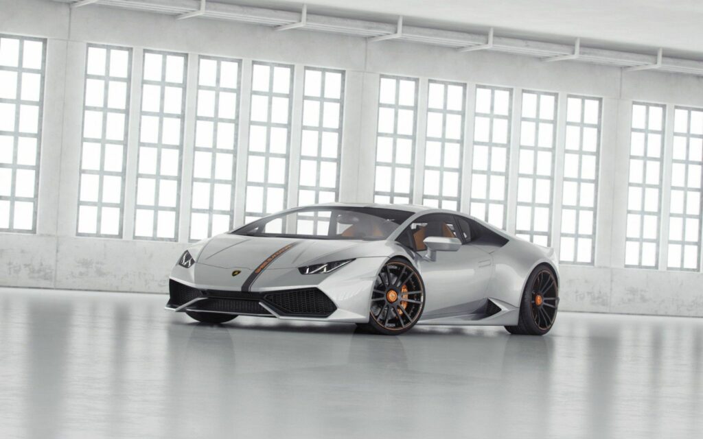 Sleek Lamborghini Huracan LP 610 Wallpaper - Luxury & Performance