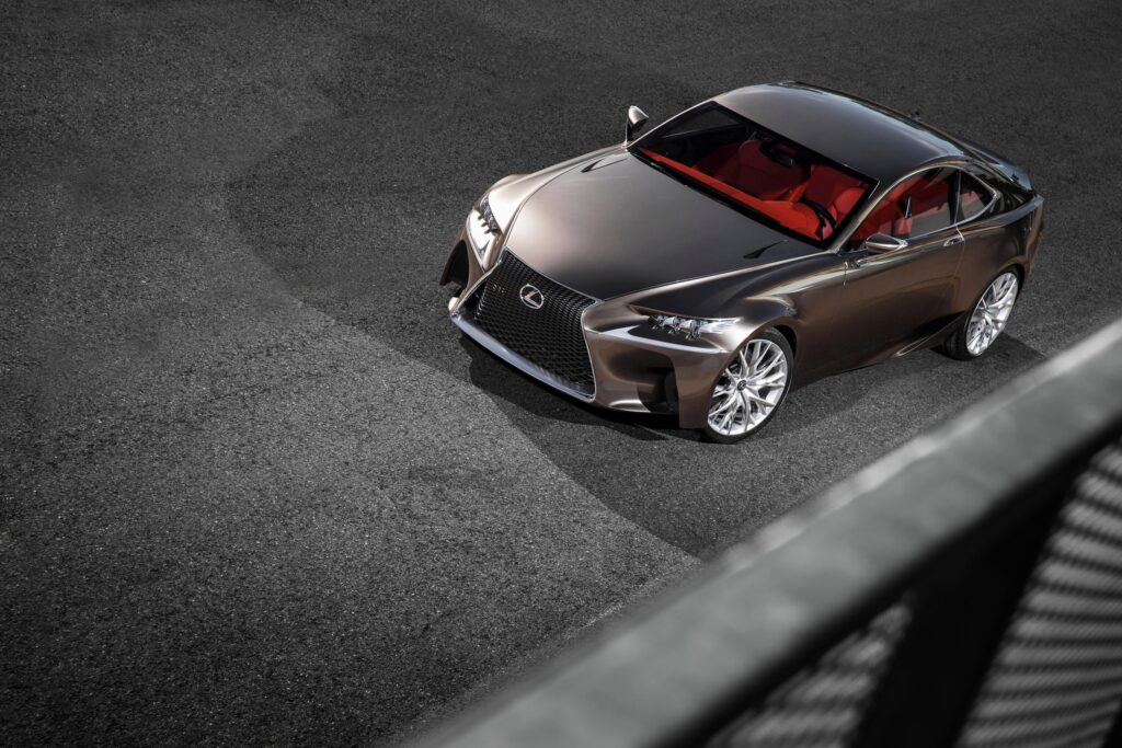 Lexus LF-CC Concept Car Wallpaper: Sleek Design & Minimalist Background