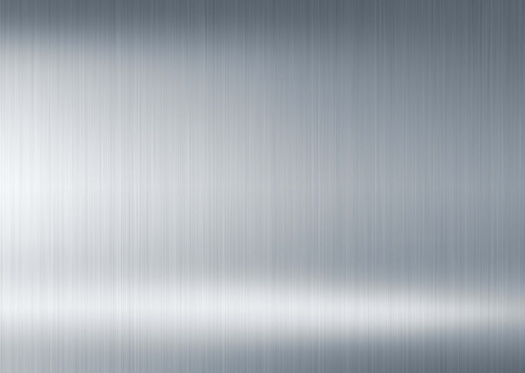 Elegant Metallic Silver Wallpaper with Smooth Brushed Texture