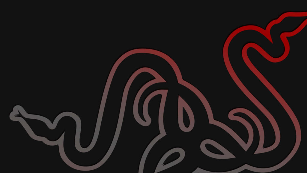 Minimalist Gaming Wallpaper: Sleek Abstract Design on Dark Background