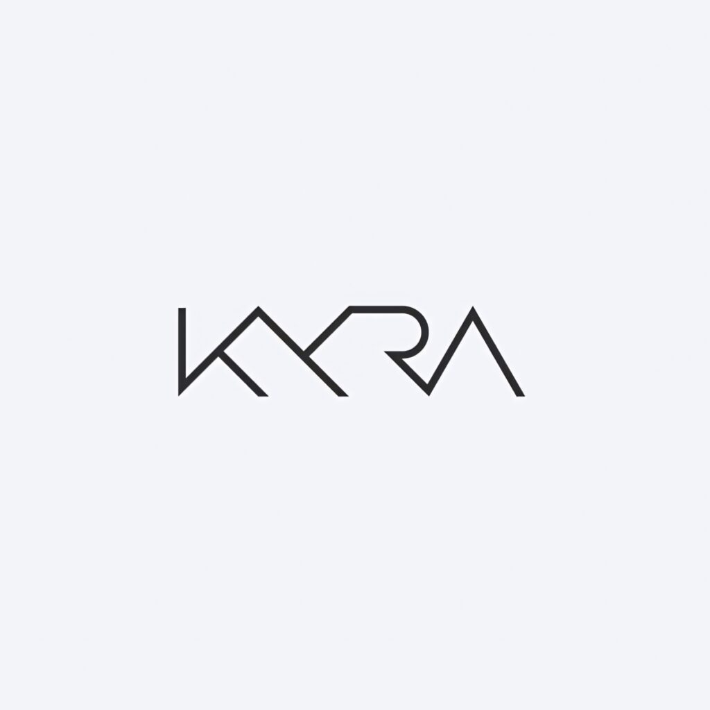 Minimalist Geometric Logo Wallpaper - Elegant Blue Background Design