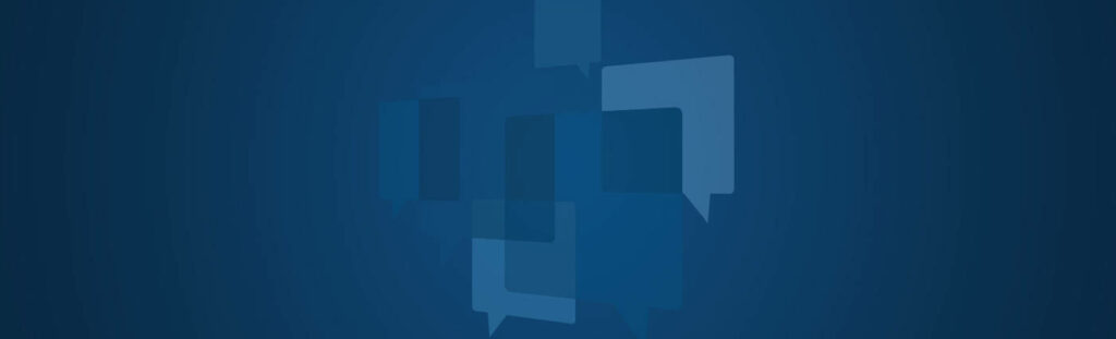 Sleek Minimalist LinkedIn Cover Image with Dark Blue Gradient Background Wallpaper