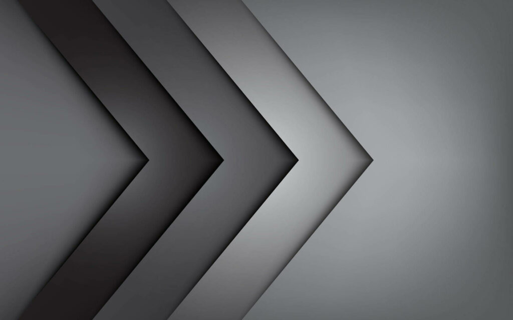 Modern Triangular Black & Silver Wallpaper for Chic Interiors