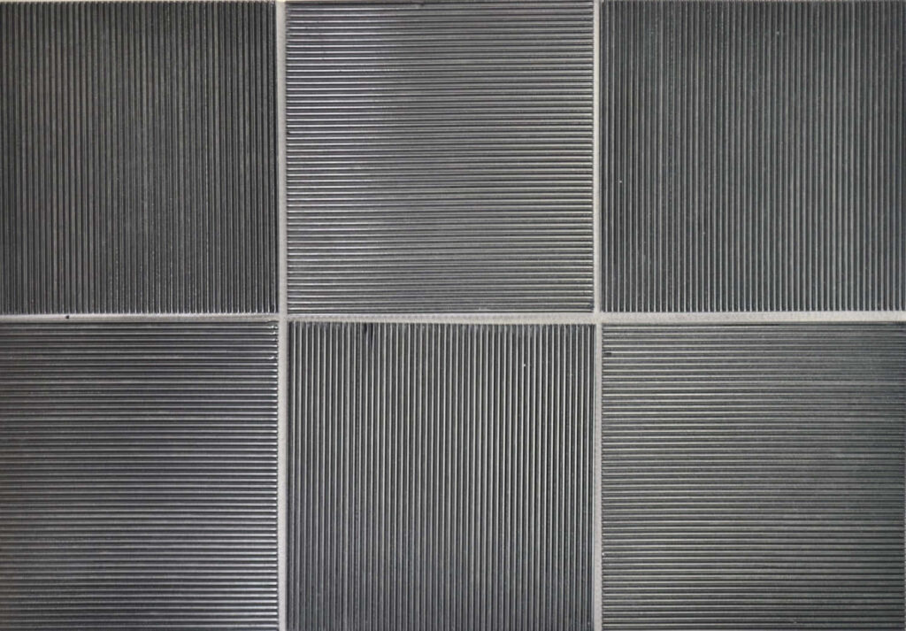 Sleek Modern Tiled Texture Wallpaper Background with Detailed Grooves