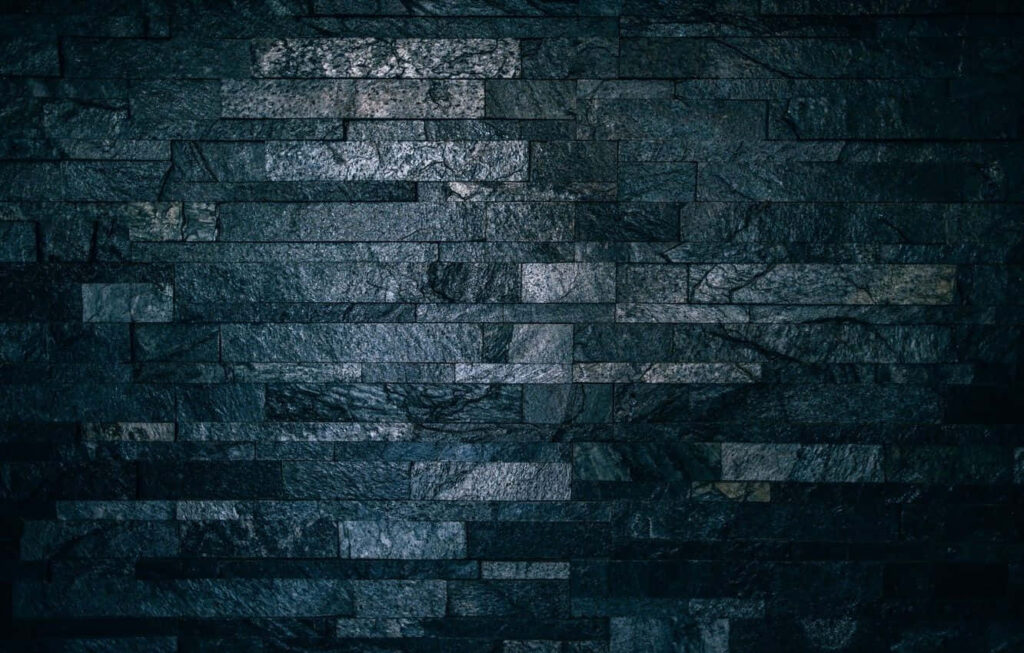 Modern Black Stone Wallpaper with Sleek Horizontal Lines - Background