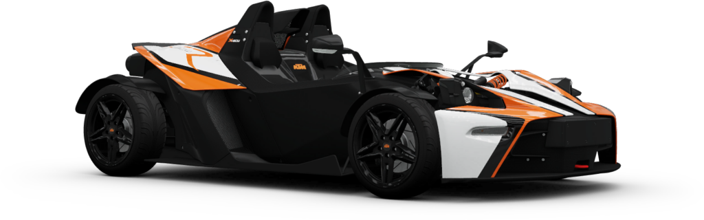 Stunning KTM X-Bow Wallpaper: Sleek Orange & Black Roadster Design