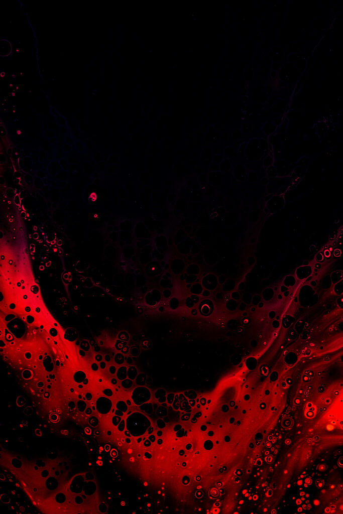 Red And Black Paint Stains Abstract Background Wallpaper