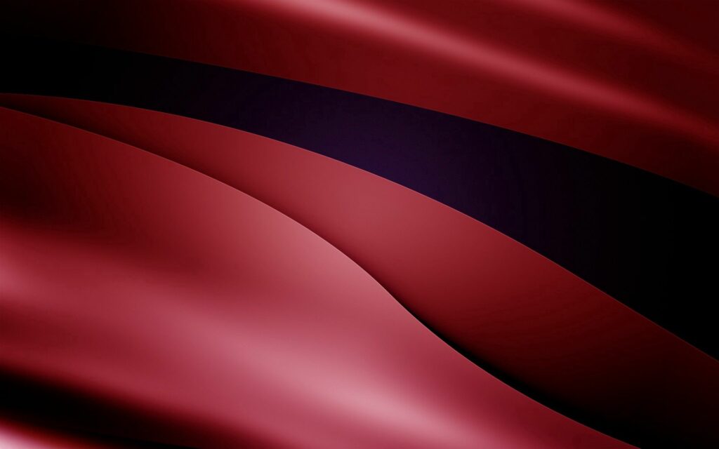 Sleek 1920x1200 Red & Black Wavy Line Wallpaper Background