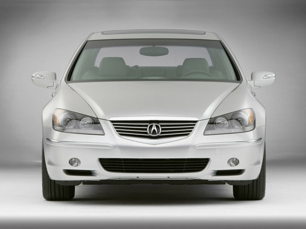 Elegant Silver Acura RL Wallpaper: Sleek Design & Modern Style