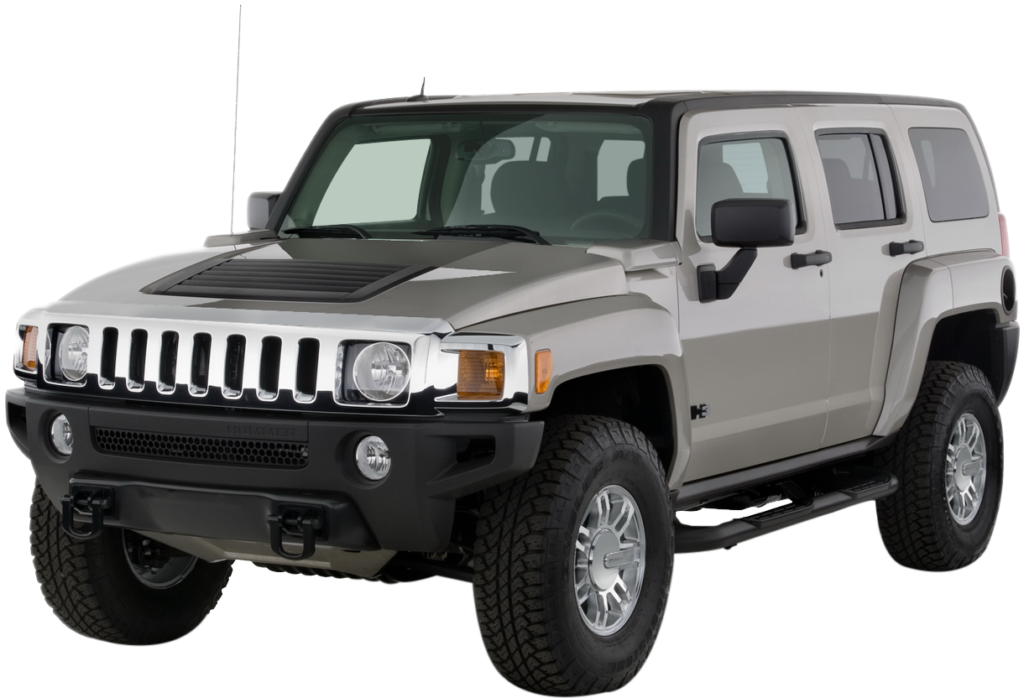 Sleek Silver Hummer H3 SUV Wallpaper: Off-Road Style & Build