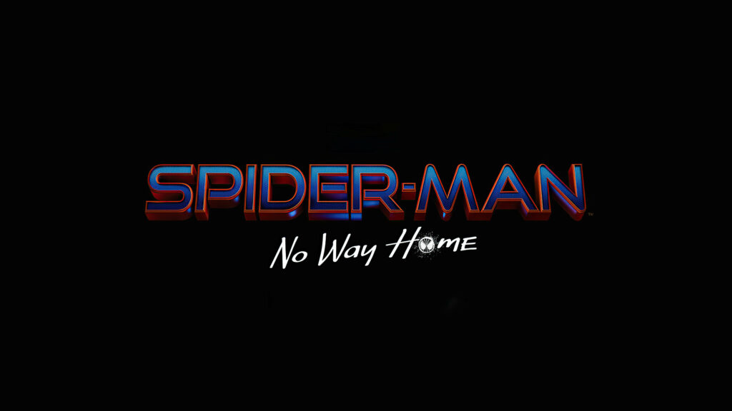 Spider-Man: No Way Home Logo Wallpaper - Sleek Dark Art Background