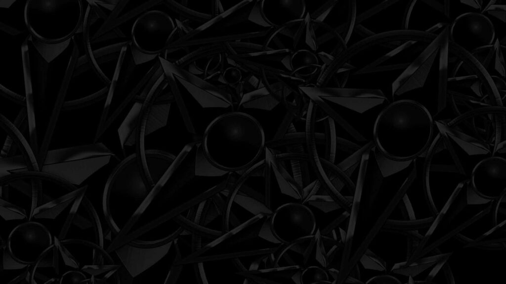 Sleek Steel Badge Wallpaper: Dark Intricate Textured Background