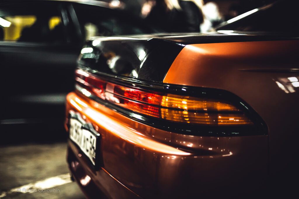 Sleek Toyota Mark II X90 Wallpaper: JDM Design & Iconic Rear